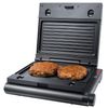 STEBA Multi-Snack Maker Kontaktgrill, Sandwichmaker, Waffeleisen 3-in1, Schwarz/Edelstahl, 9,5 x 22 x 25,5 cm Bild 4