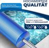 KESSER® Solarplane Poolabdeckung, flexibel, zuschneidbar, für Wassererwärmung, mit Schere, Lochzange & 12 Ösen Blau, 260 x 160cm Bild 4