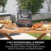 NINJA Outdoor Grill & Smoker WoodFire Pro Connect XL, Blau/Schwarz, 41 x 57 x 51 cm Bild 2