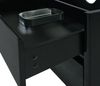 MCW Waschbeckenunterschrank MCW-B19-WU (1-St) Hochglanz-Optik, Soft-Close-System, 2 Schubladen, Zur Wandmontage Bild 2