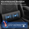Devoko Massage Gaming Stuhl, Computer Bürostuhl mit Fußstütze, Racing Gamer Stuhl 150kg Belastbarkeit, 90-135° Rückenlehne einstellbar Ergonomischer PC Stuhl, 360° drehbar, Schwarz Bild 4