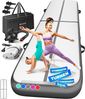 KESSER® aufblasbare Turnmatte, Airtrack Fitness- und Gymnastikmatte, inkl. Tragetasche & elektr. Luftpumpe, Anthrazit, 300 x 100 x 10 cm Bild 2
