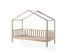Vipack 'Dallas 1' Hausbett 90x200 cm, natur, mit Textilhimmel Bild 2