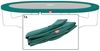 BERG Ersatzteil Schutzrand 520 cm oval grün - Grand Favorit Regular Federabdeckung für Trampolin Bild 2