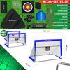 KESSER® Fußballtor für Outdoor, UV-beständiges Netz, Stahlrahmen mit Polsterung, Erdhaken, Luftpumpe, Schwarz, 300cm Bild 3