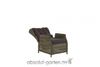 Inko Lounge-Sessel Leona Rattanoptik Loungesessel Gartensessel Rattanoptik weiß Bild 4