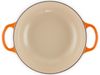 Le Creuset Stew Pot Rund Signature 22 cm ofenrot - 20 bis 24 cm - Orange Bild 5