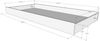 Vipack 'London' Bettschublade 90x190 cm auf Rollen, Anthrazit Dekor Bild 3
