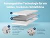 Betten-ABC 'KSP-500' Matratze, 90x190 cm, Wendematratze mit 2 Härtegraden (H3/H4), 7-Zonen Matratze aus Hybridschaum, Hypoallergen & Antibakteriell, Oeko-TEX® Zertifiziert, Bild 5