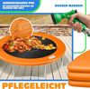 KESSER® Trampolin Randabdeckung, 100% UV-beständig, reißfest, Federabdeckung, Orange, ‎244 x 244 x 2 cm Bild 5