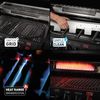 Enders® 'MONROE PRO 4 SIK TURBO SHADOW' Gasgrill, 4-Brenner, Infrarot-Backburner, Seitenkocher, PanoVision Sicht, SWITCH GRID™ mit SEAR Grate, HEAT RANGE™, 800 °C TURBO ZONE™, SIMPLE CLEAN™, 118,5 x 58 x 153,5 cm Bild 5