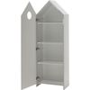 CASAMI Set 3-tlg. best. aus: Schrank 1-trg. mit Front in Weiß, Regalschrank, Schrank 1-trg. mit Front in Weiß Bild 3