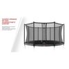 Berg 'Favorit Regular' Trampolin, 270 cm Durchmesser, ab 6 Jahren, bis 70 kg belastbar, inkl. Sicherheitsnetz 'Comfort', grau Bild 3