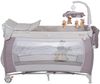 BabyGO 'Sleeper deluxe' Reisebett 60x120 cm, beige, mit Matratze, Wickelauflage, Mobile und Schlupf Bild 4