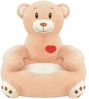Plüsch-Kindersessel Bär Braun Bild 2