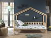Vipack 'Dallas 1' Hausbett 90x200 cm, natur, mit Bettschublade und Textilhimmel Bild 5