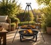 CookKing Schwenkgrill Set Viking 5, mit Feuerschale, Dreibein und Grillrost, Ø 70 Bild 3