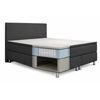 Boxspringbett B1 180x200 cm Webstoff Schwarz Bild 2