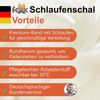 2er Set Schlaufenschal Voile creme 300cm transparent - Höhe (cm): 300, Farbe: Creme Bild 5
