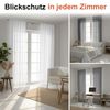 2er Set Schlaufenschal Voile - Farbe: Dunkelgrau, Höhe (cm): 245 Bild 2