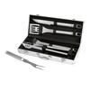 Juskys 'Savannah' Gasgrill, 4+1 Brenner, mit Seitenkochfeld, Sichtfenster, inkl. Abdeckplane, 71 × 42 cm Grillfläche mit CHECK24 Grillkoffer Bild 3