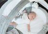 Bo Jungle Krabbeldecke für Zwillinge Apple Grau Bild 5