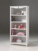 Vipack 'Amori' 5-tlg. Kinderzimmer-Set 90x200 cm, weiß, mit Bett, 2-trg. Kleiderschrank, Schreibtisch, Regal und Nachttisch Bild 5