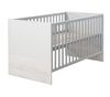 roba Kinderzimmerset 'Maren 2' 2-teilig - Bett 70 x 140 - breite Wickelkommode - Weiß / Lichtgrau Bild 3