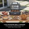 NINJA Outdoor Grill & Smoker Woodfire Pro XL, Schwarz, 41 x 57 x 51 cm Bild 3