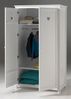 Vipack 'Amori' 5-tlg. Kinderzimmer-Set 90x200 cm, weiß, mit Bett, 2-trg. Kleiderschrank, Schreibtisch, Regal und Nachttisch Bild 4