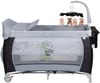 BabyGO 'Sleeper deluxe' Reisebett 60x120 cm, schwarz, mit Matratze, Wickelauflage, Mobile und Schlupf Bild 4