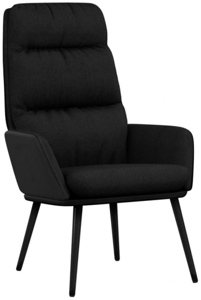 Relaxsessel Schwarz Stoff [341125] Bild 1