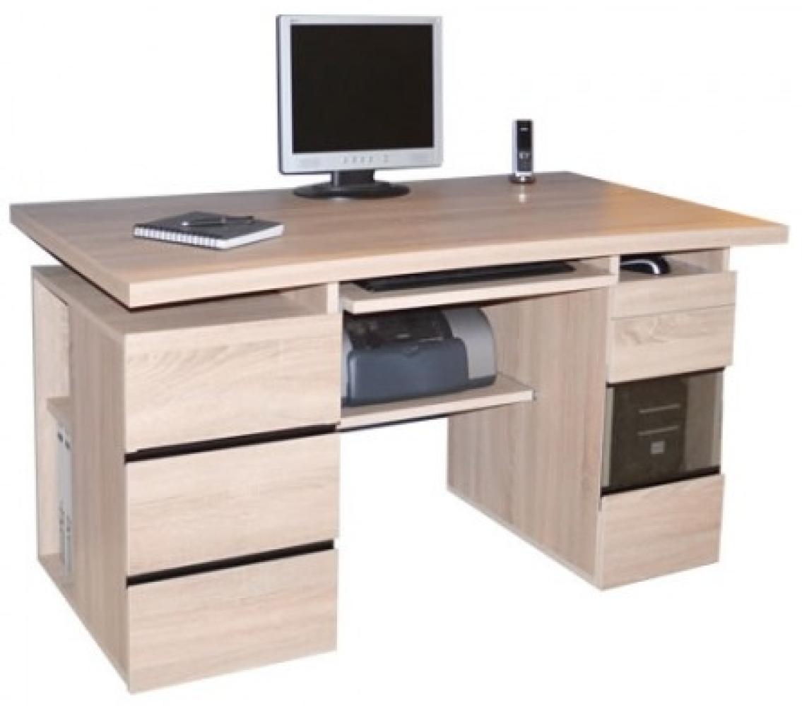 Jahnke CPL 250 Computertisch Eiche Sägerau Bild 1
