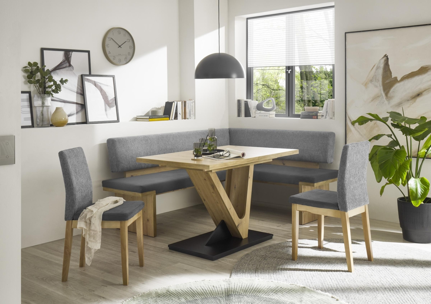 Eckbank Eckbankgruppe MANZANO 197x157 cm - Artisan Eiche Bild 1