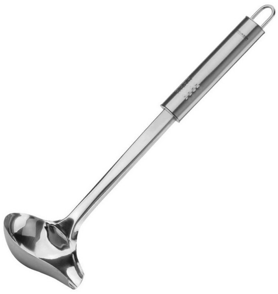 FACKELMANN Schöpflöffel silber Edelstahl Bild 1