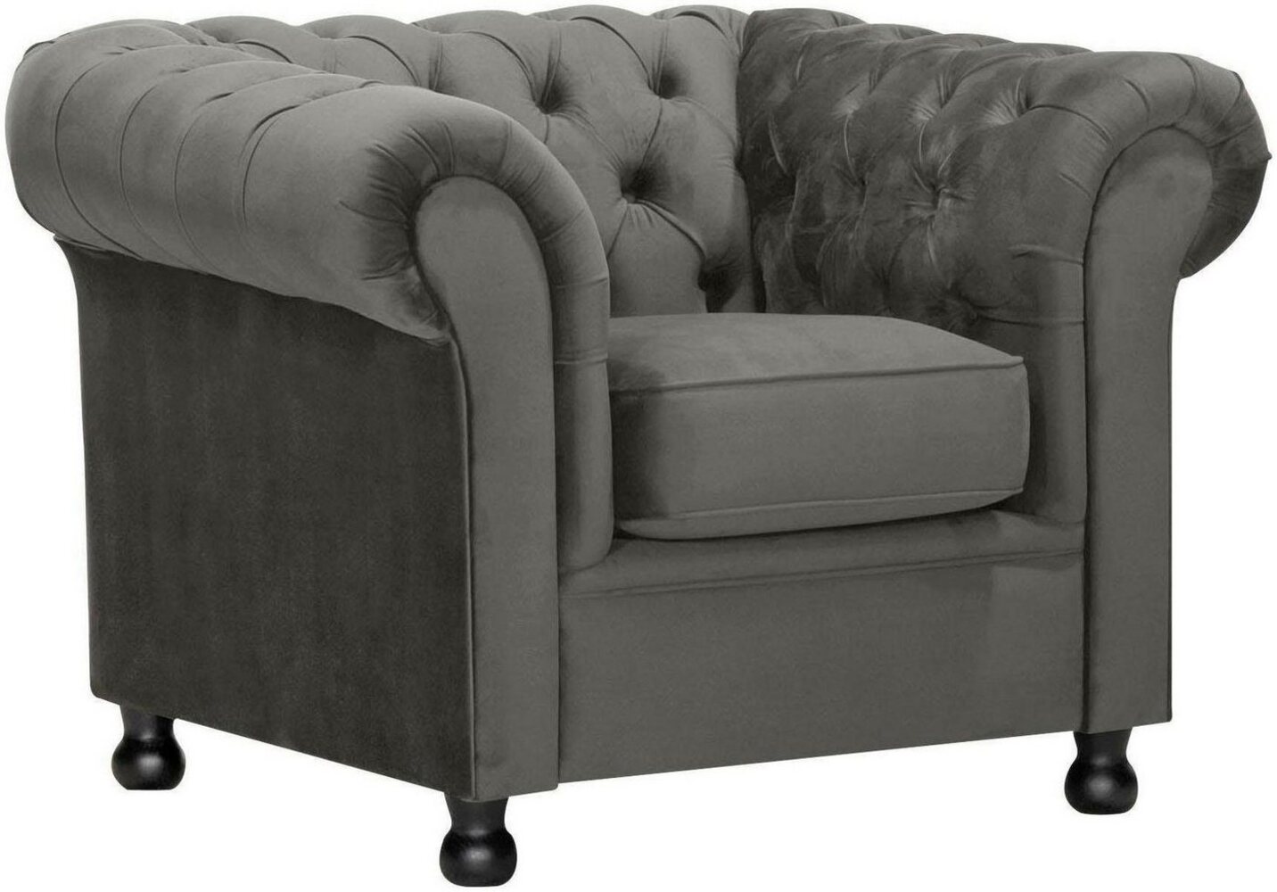 Home affaire Sessel Chesterfield Home, mit edler Knopfheftung und typischen Armlehnen Bild 1