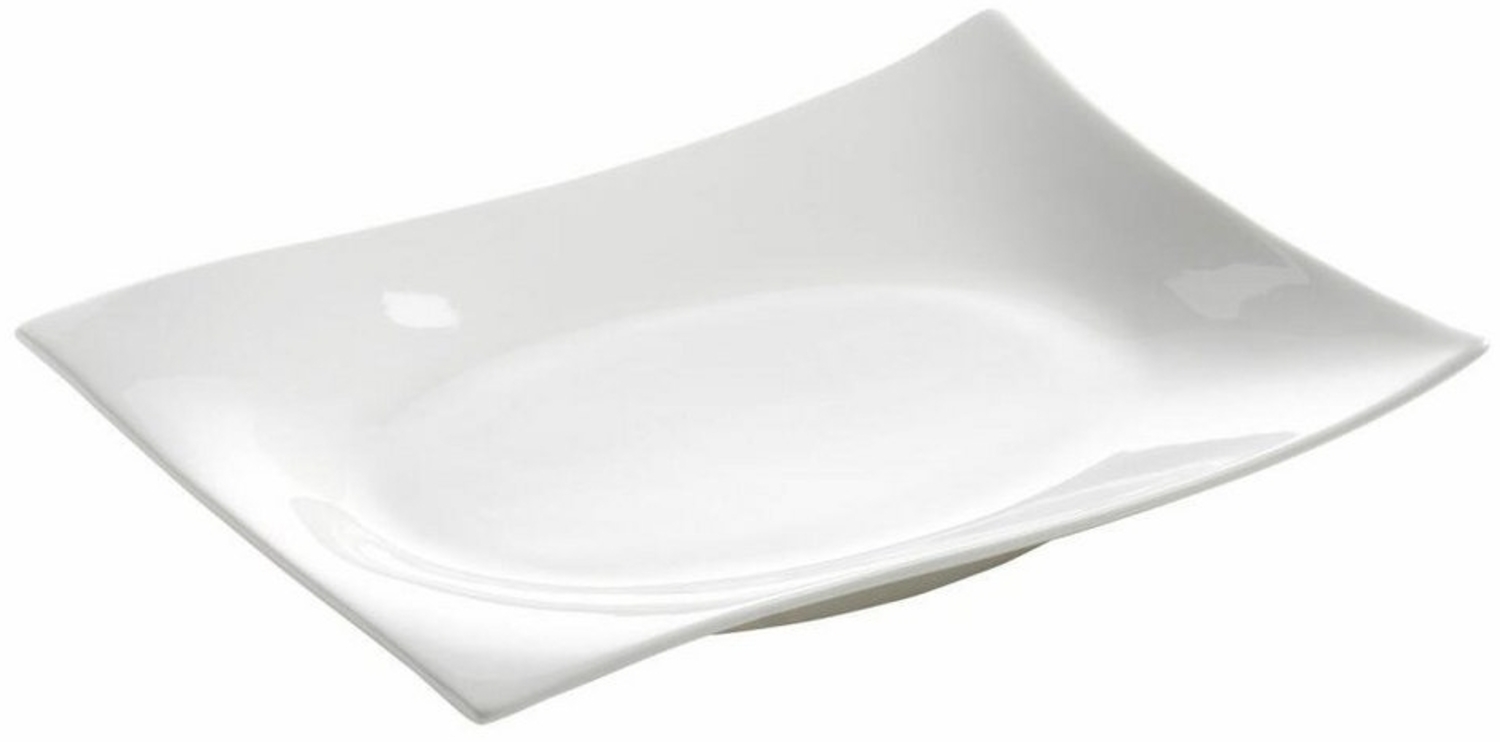 Platte / Teller MOTION eckig 20 x 15 cm / Servierplatte / White Basics Bild 1