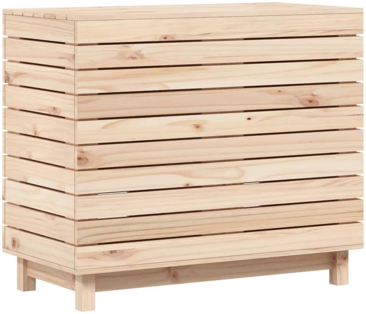 vidaXL Wäschetruhe 88,5x44x76 cm Massivholz Kiefer 832323 Bild 1