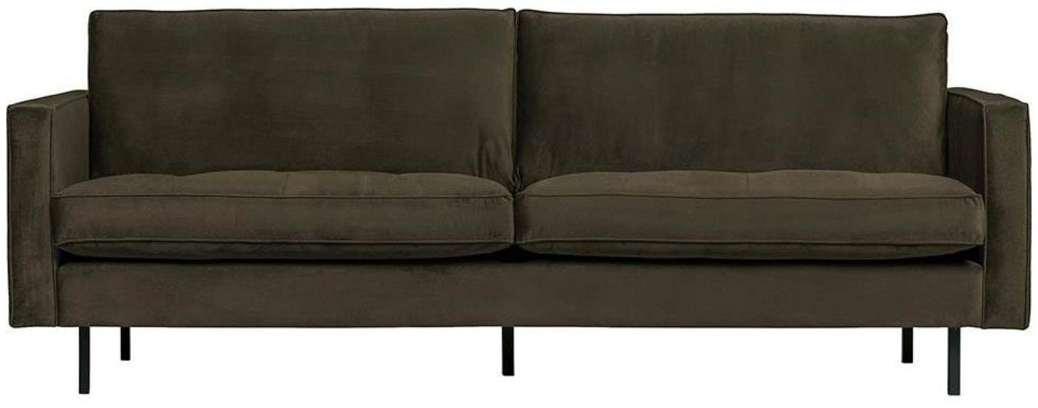 BePureHome Rodeo Classic Sofa Dark Green Hunter 2,5 Sitzer Bild 1