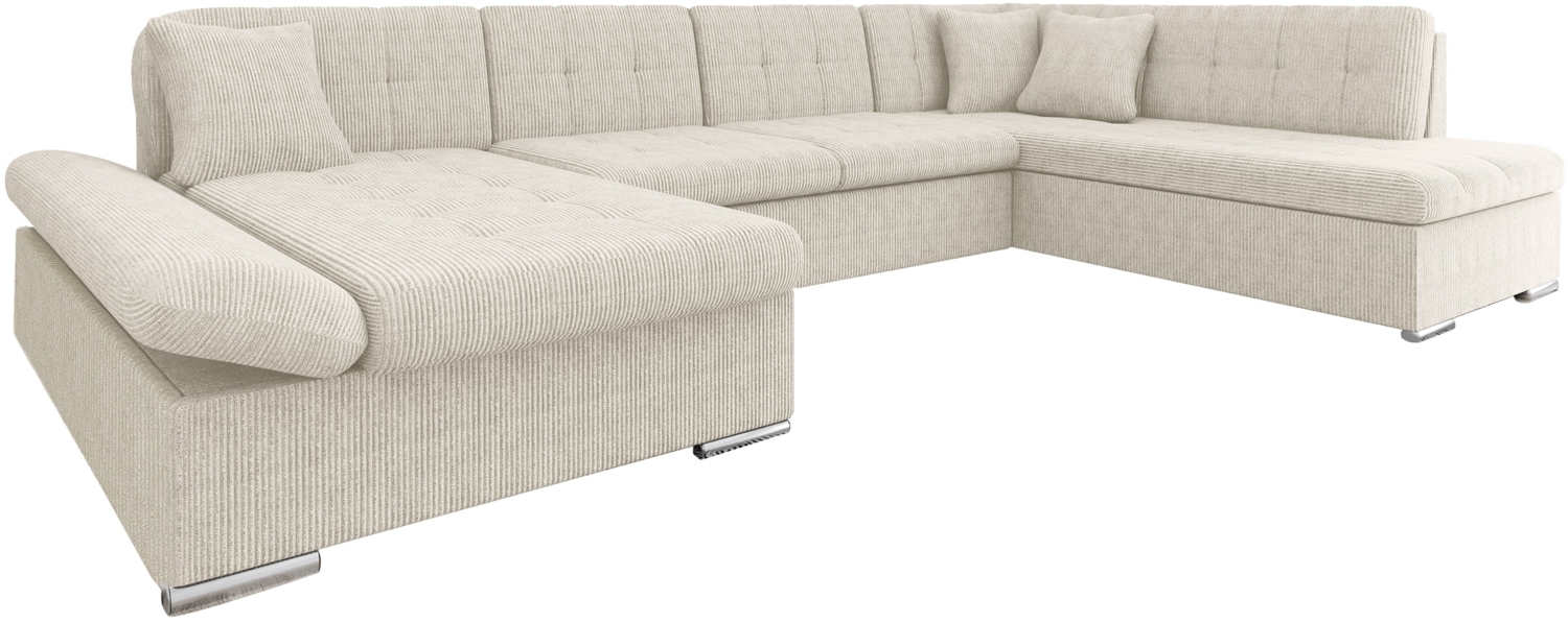 Wohnlandschaft Bergen Cord (Farbe: Poso 100, Seite: Links) Bild 1