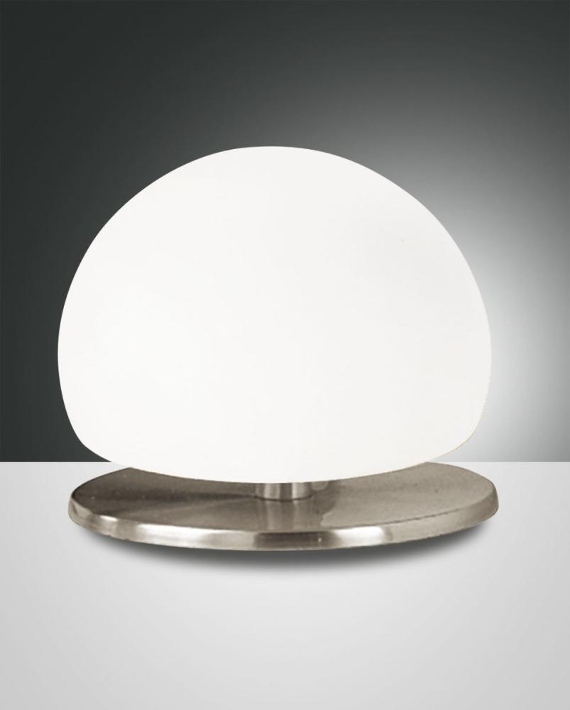 FABAS LUCE No. 3570-30-178 Tischleuchte Morgana Nickel satiniert LED G9 Touchdimmer Bild 1