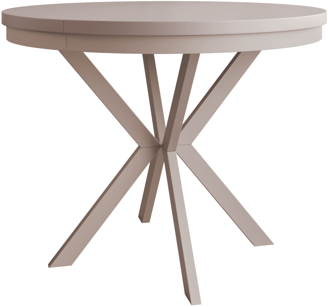 Esstisch Ewagio Cashmere 90 (Farbe: Cashmere) Bild 1