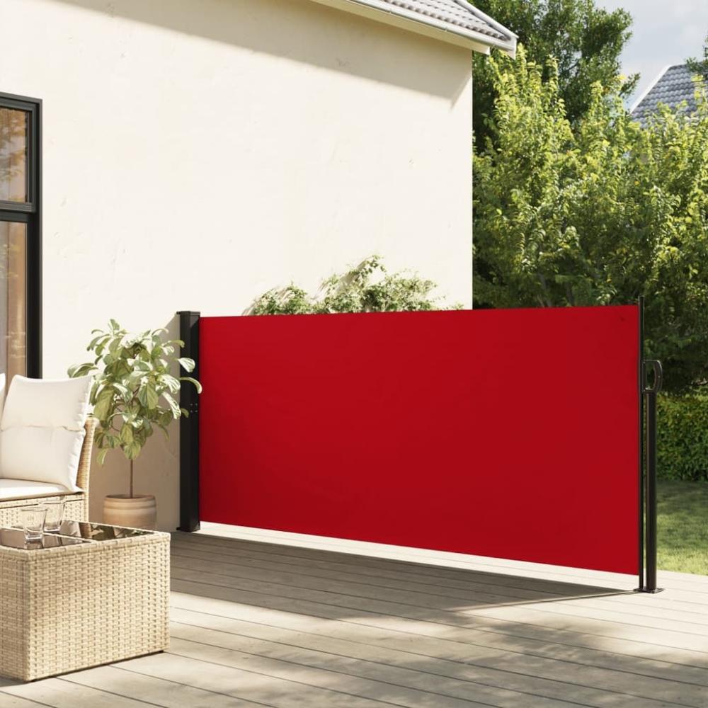 vidaXL Seitenmarkise Ausziehbar Rot 140x300 cm 4004297 Bild 1