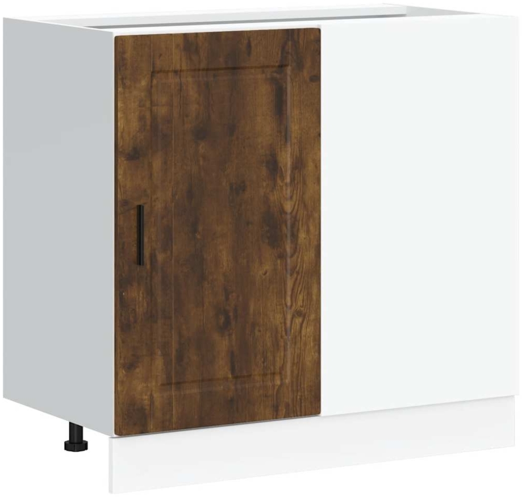 vidaXL Küchenunterschrank Porto Räuchereiche Holzwerkstoff 854303 Bild 1