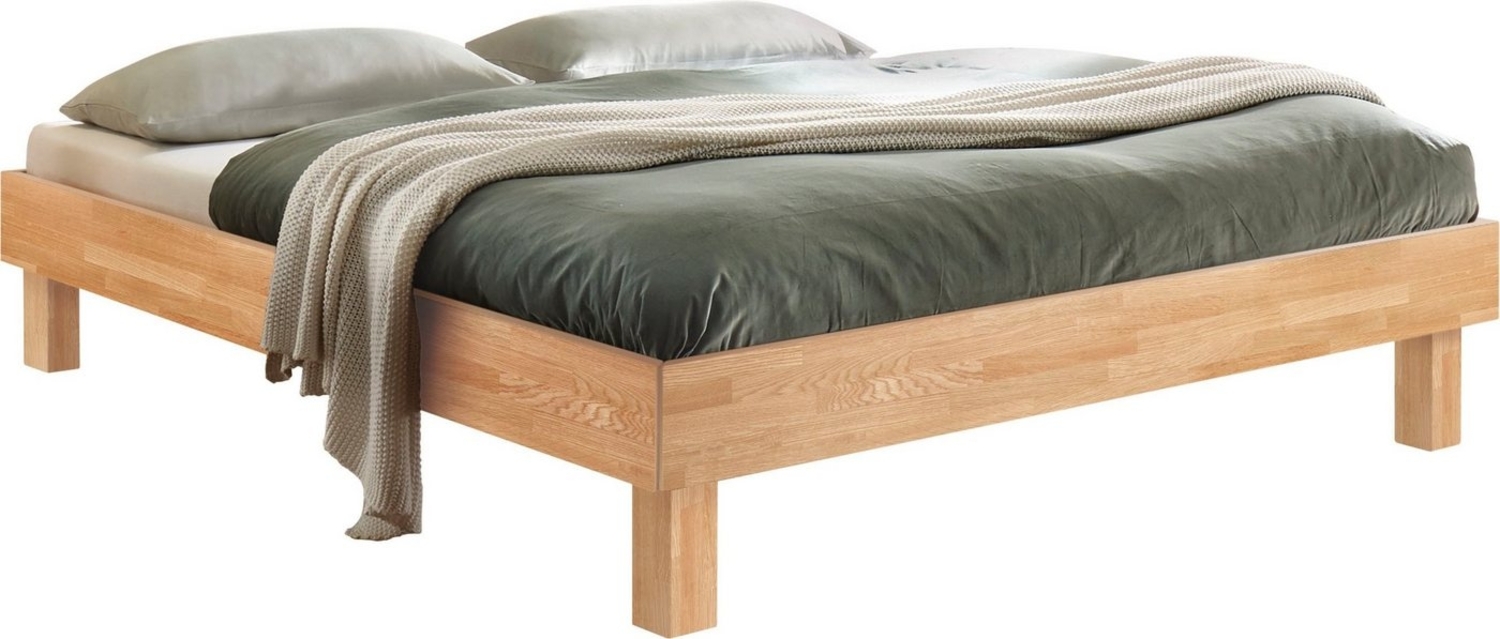 Hasena Trento Rapallo Massivholzbett 100x200 Eiche bianco, geölt 20 Bild 1