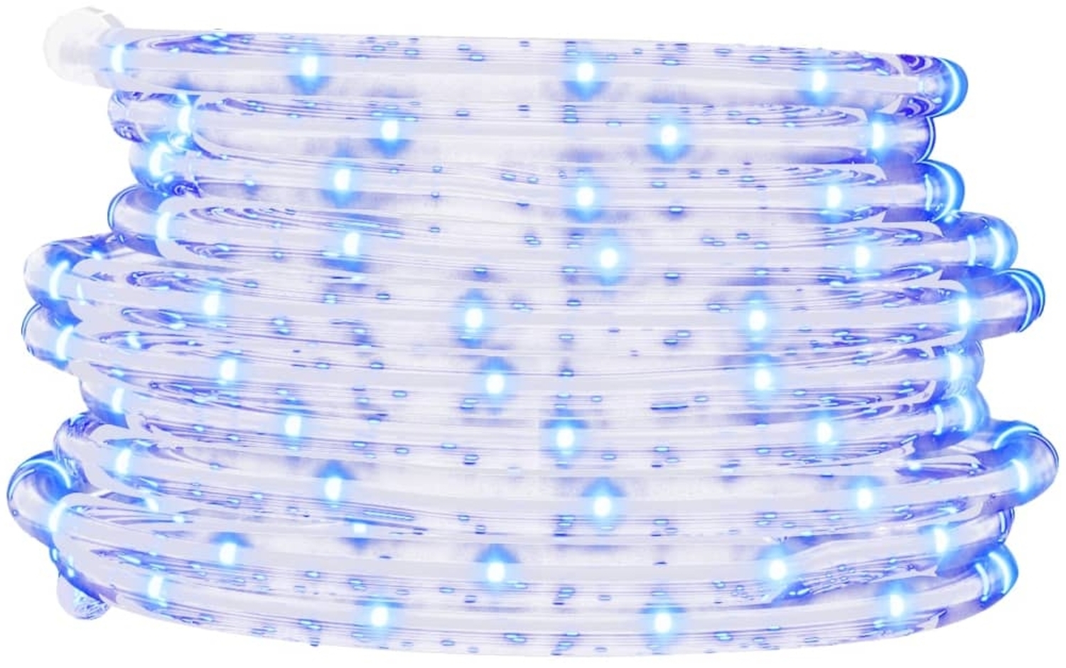 vidaXL Lichtschlauch 240 LEDs Kaltweiß 10 m PVC 343311 Bild 1