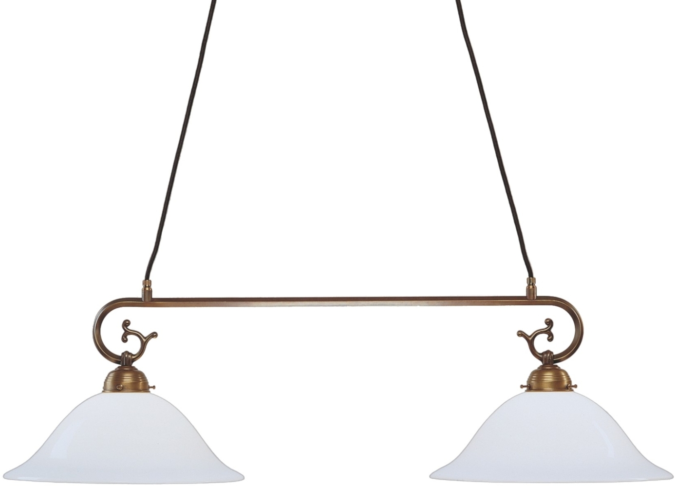 Deckenleuchte D34-90op Berliner Messing Bild 1