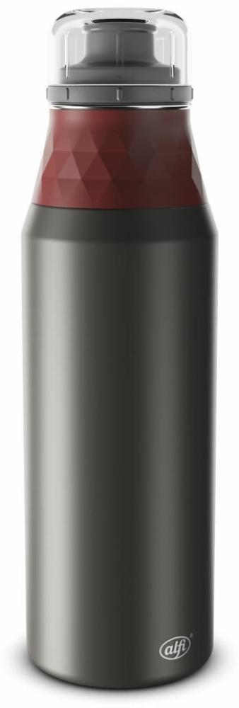 Alfi Trinkflasche Endless Bottle, Sportflasche, Edelstahl, Mediterranean Red Matt, 0. 9 L, 5668300090 Bild 1