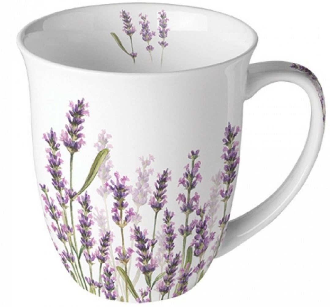 Ambiente Luxury Paper Products Becher Porzellan Mug Kollektion Planzen,Tiere - Herbst, Porzellan Tasse Sommer, Winter Schnee Tee/Kaffee Tasse Motive - Ideal Als Geschenk Bild 1