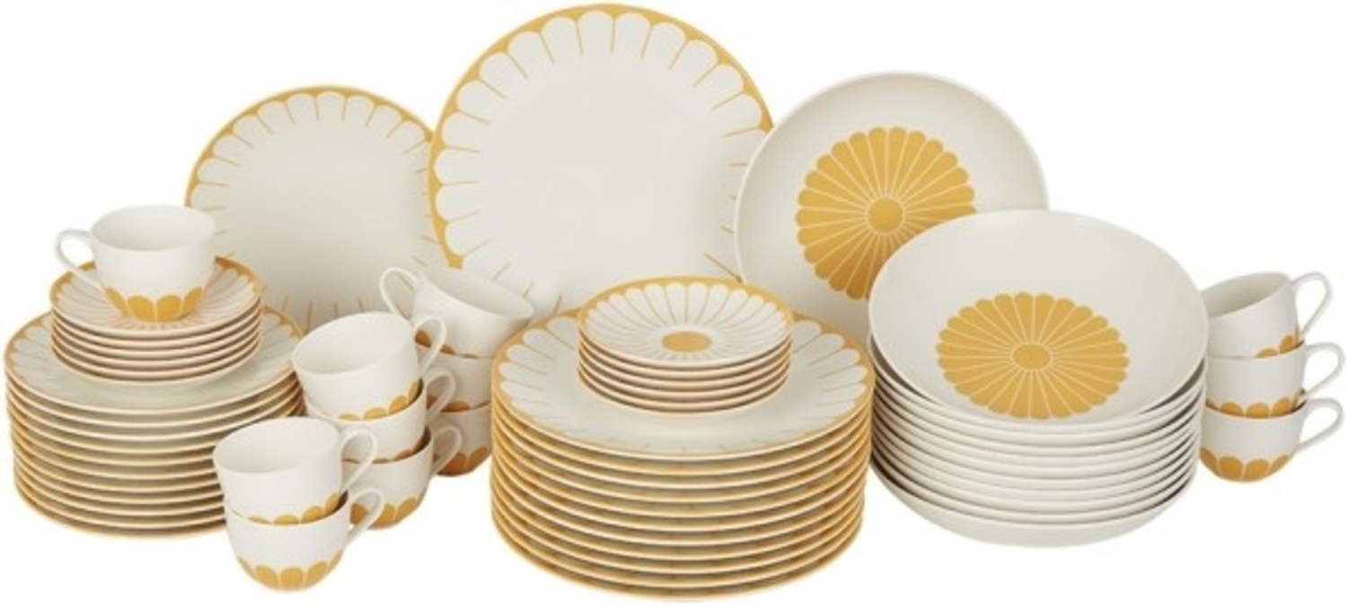 Villeroy & Boch Fleur Soleil Basic-Set für 12 Personen / 60 Teile Bild 1